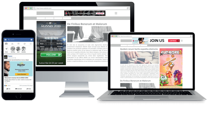 Mockup de DV AdTech expertise