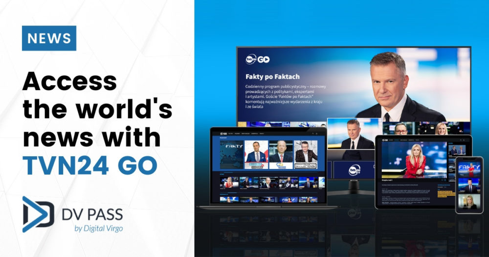 Access to the world's news with TVN24 Go