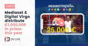 mediaset et digital virgo distribuent 1 million € de prix cette année