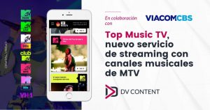 Top Music TV nuevo servicio de streaming con canales musicales de MTV