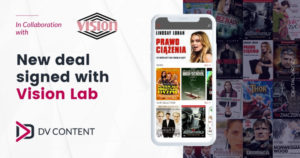 visual of new deal signed with Vision Lab
