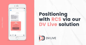 Le Groupe Digital Virgo se positionne sur le RCS via son application DVLive