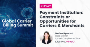 visual of payment Institution: constraints or opportunities for carriers and merchants