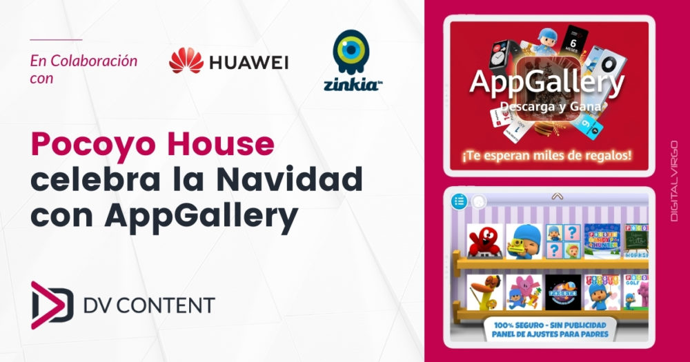 Celebrating Christmas with Pocoyo House & AppGallery