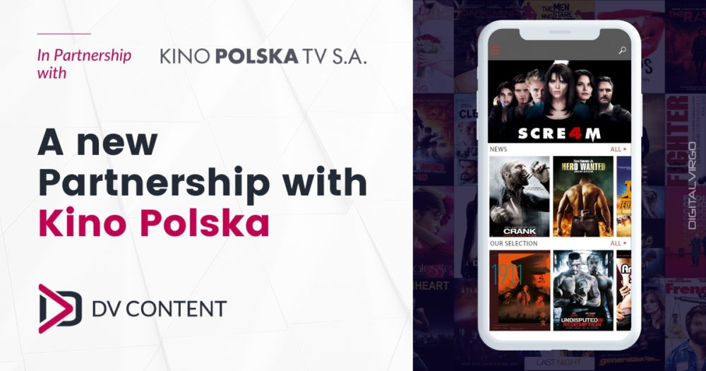 visual of a new partnership with Kino Polska