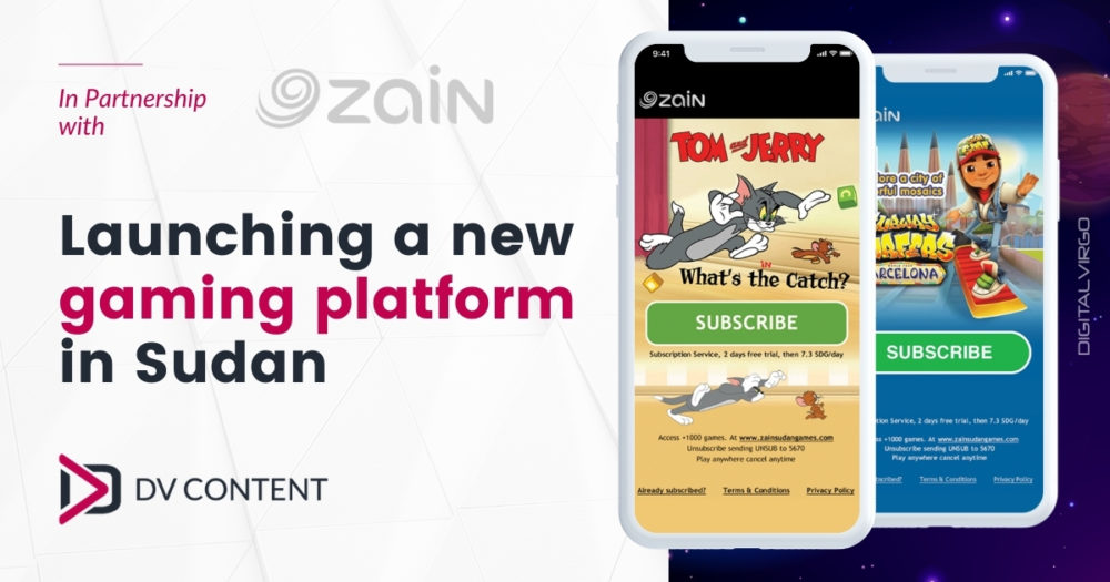 Launching Zain Games in Sudan