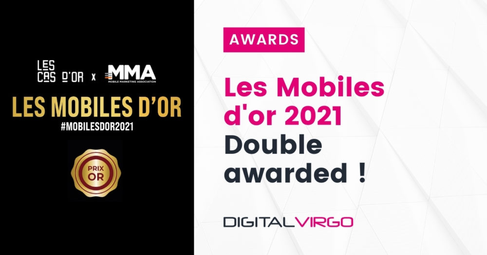 Digital Virgo is double awarded at Les Mobiles d'Or