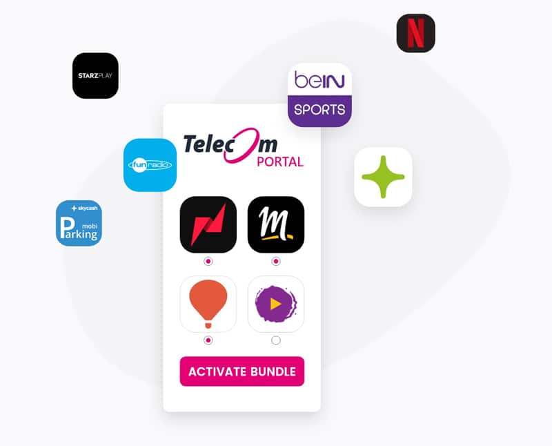 Digital Virgo mobile apps background