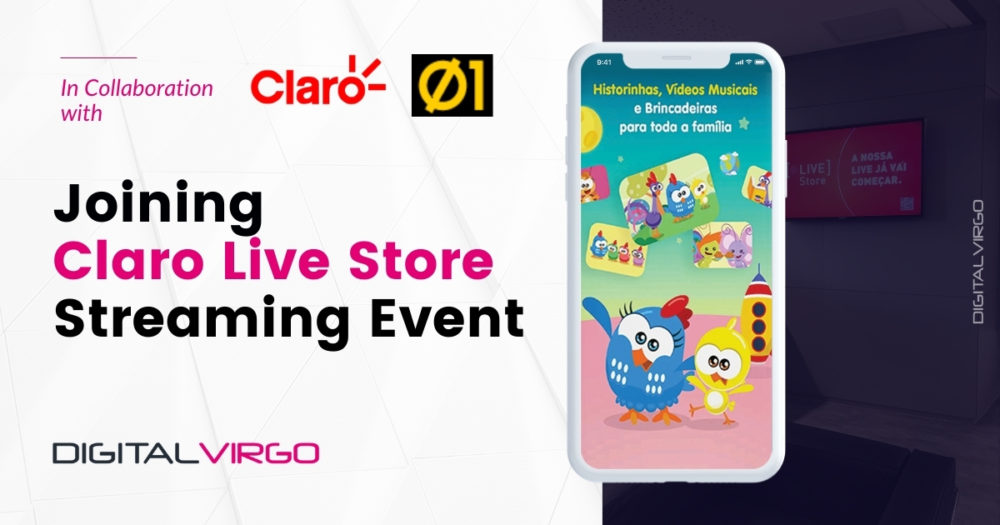 Digital Virgo joining claro live store streaming event