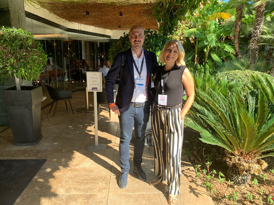 World Telemedia 2021 event in Marbella with our team in the photo