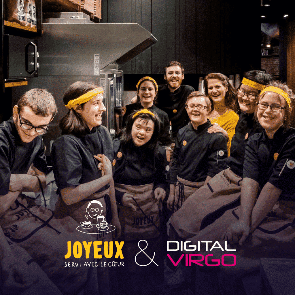 Digital Virgo se mobilise aux côtés de Café Joyeux à l'occasion de la #SEEPH2021