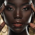 Portrait of a sensual young African woman