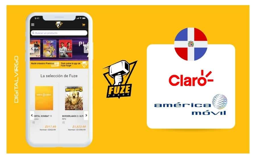 Launching gaming platform Fuze Forge with Claro in Dominican Republic
