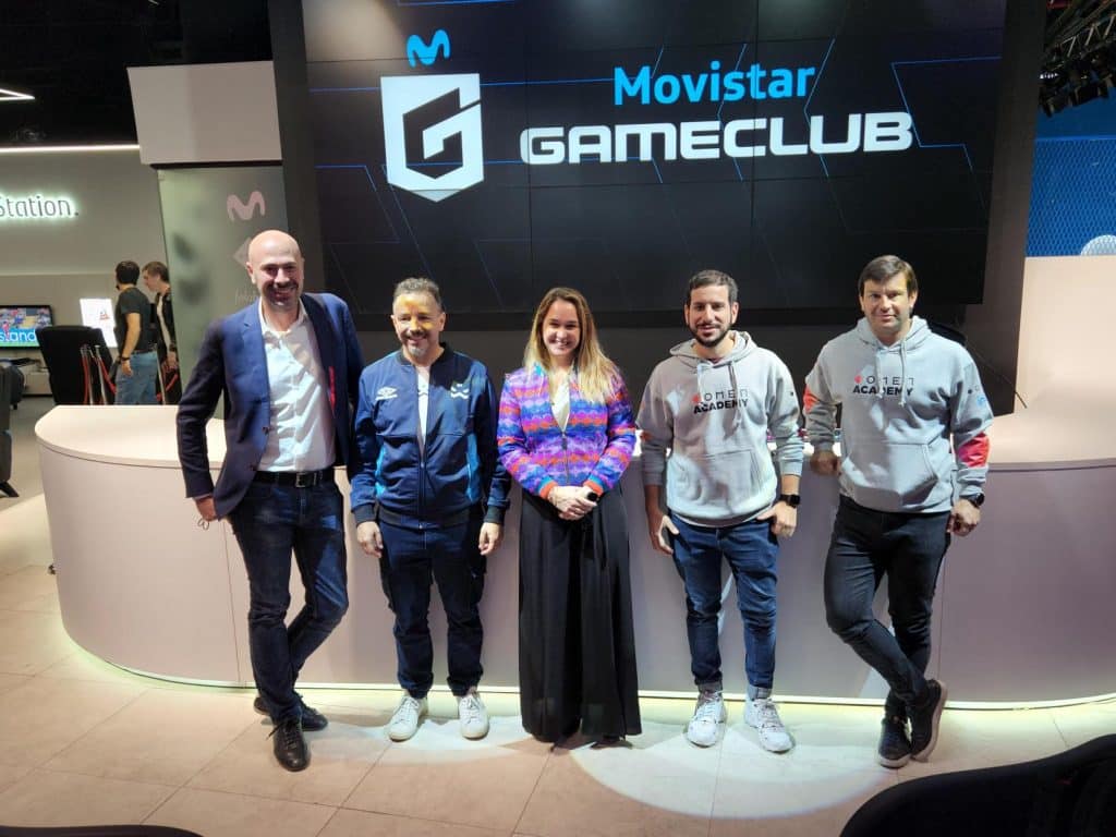 Movistar GameClub Pass event team