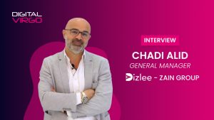 Frontcover of the video-interview with Chadi Alid of Zain Group