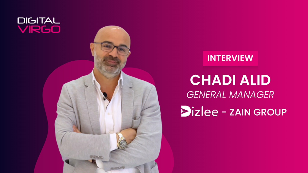 Frontcover of the video-interview with Chadi Alid of Zain Group