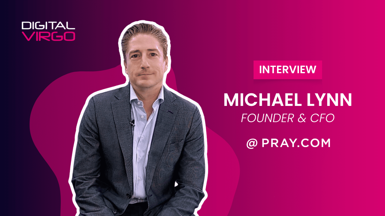 Picture of Michael Lynn, founder and CFO of Pray.com