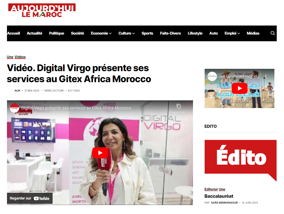 Digital Virgo en Gitex Africa
