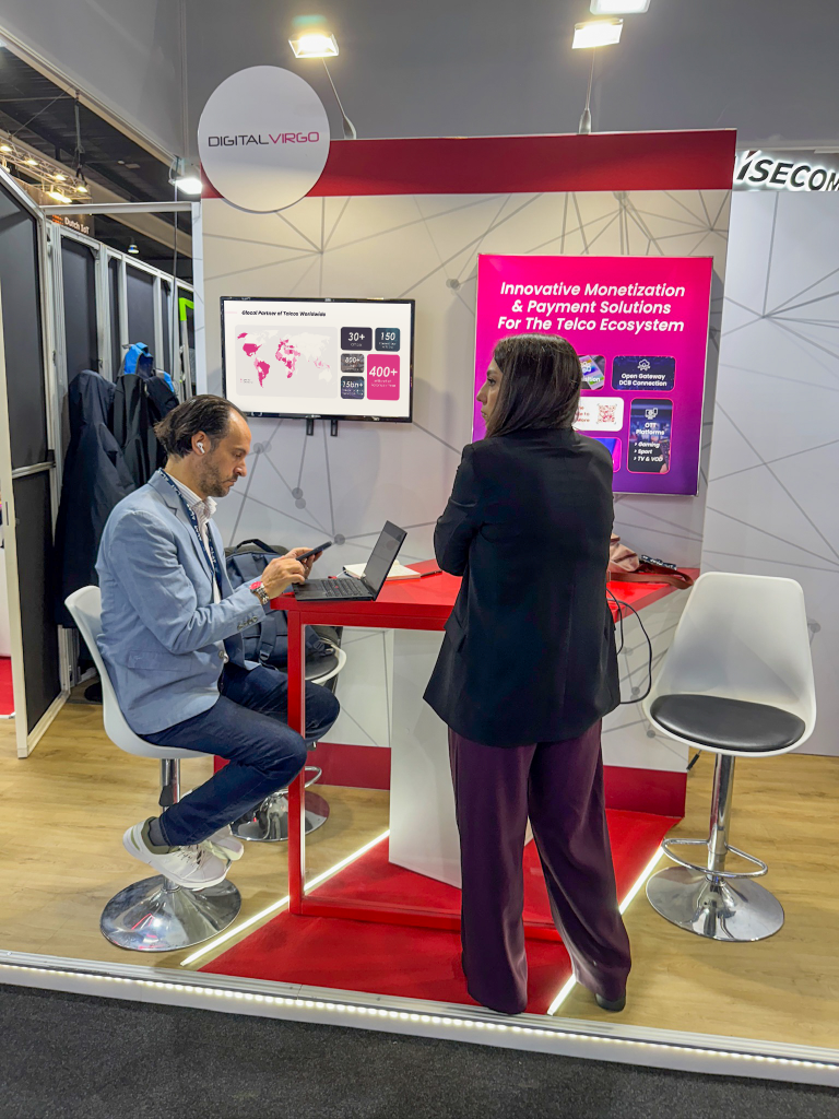 Stand de Digital Virgo en el MWC