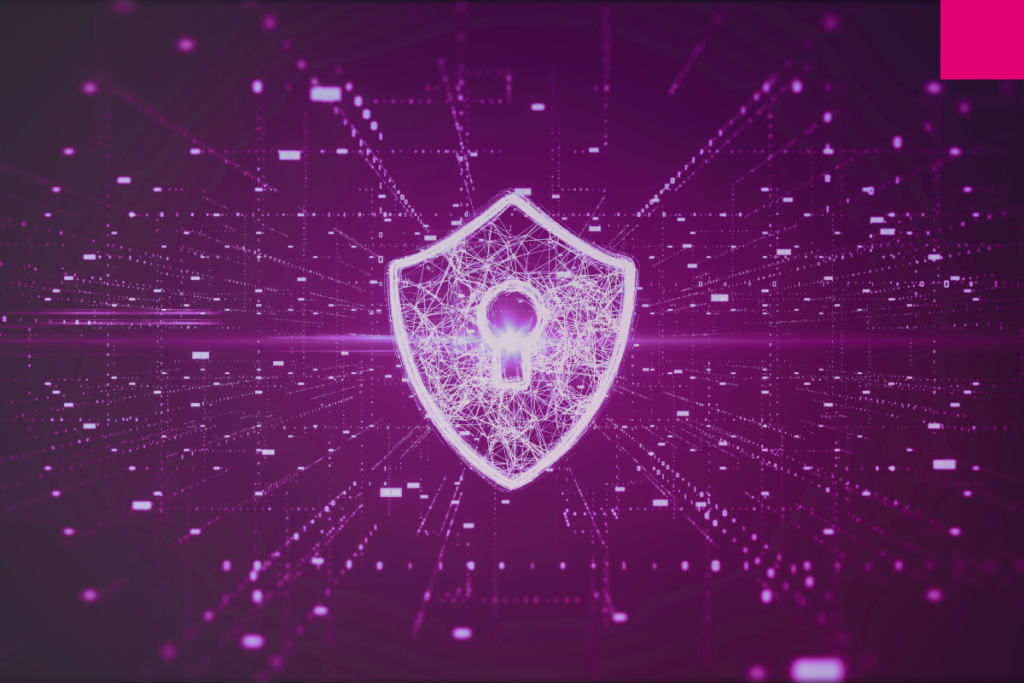 Lock with digital background