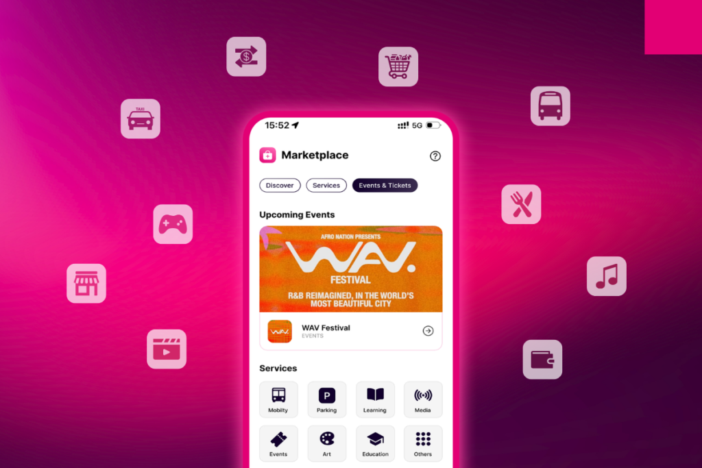 Smartphone Mock Up for Super Apps