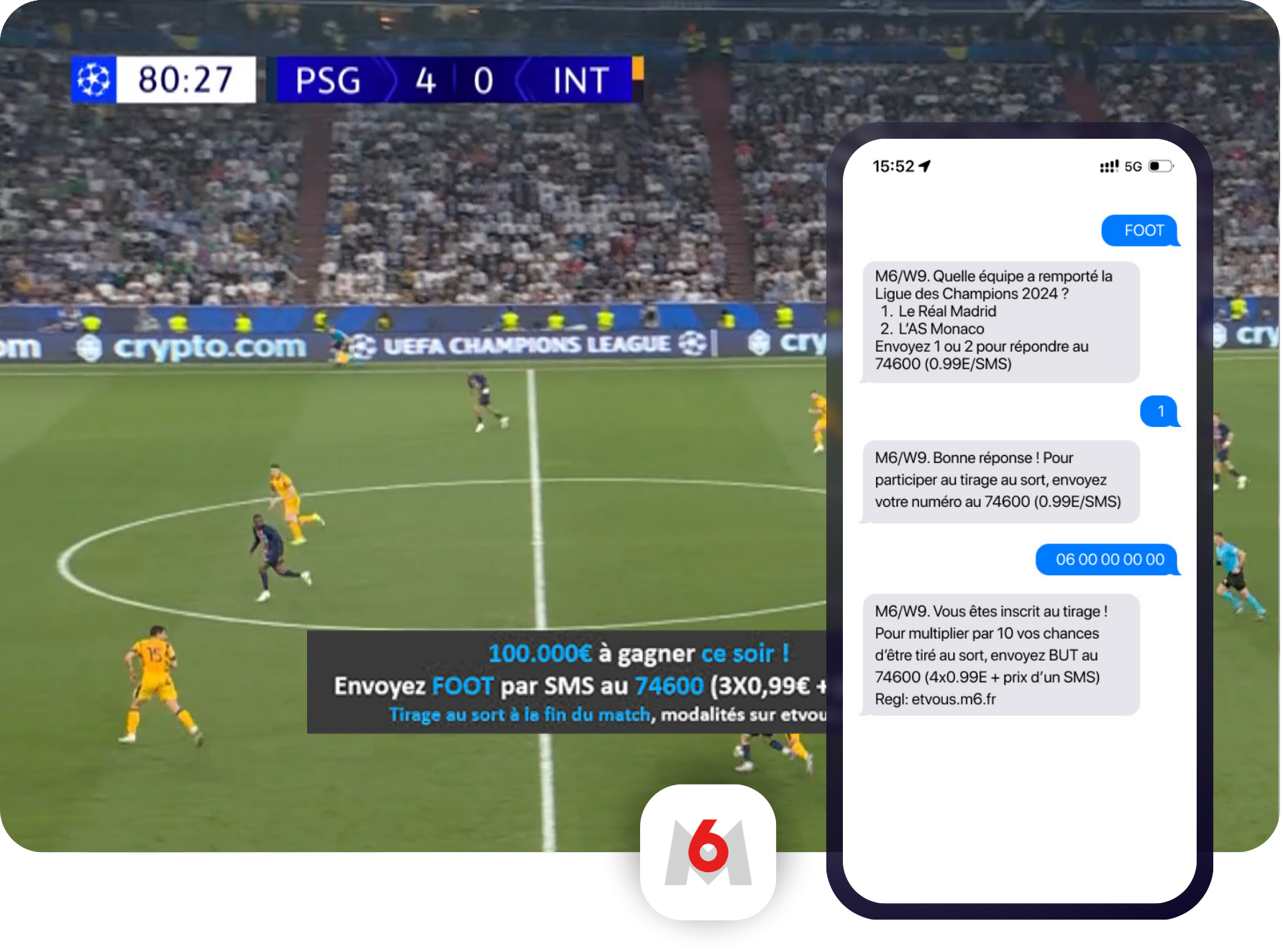 M6 An interactive RCS experience to boost audience engagement
