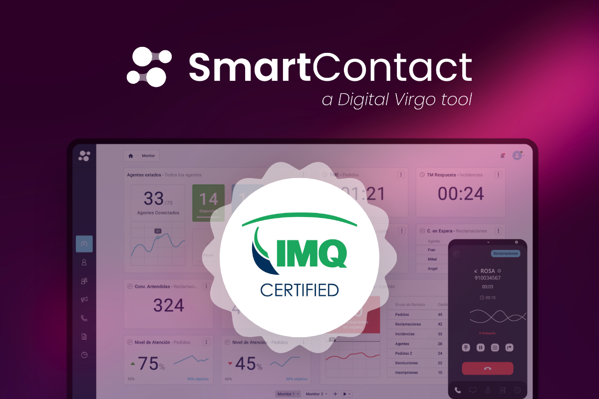 Mock up of ENS certification for Smart Contact platform