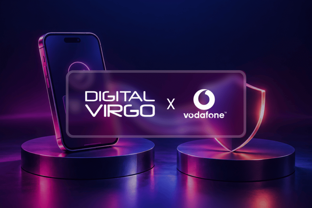 Digital Virgo and Vodafone Logos