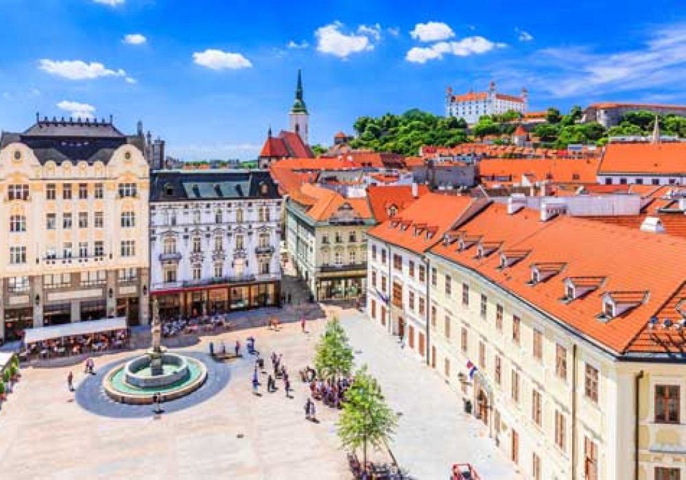 bratislava_city Aerial view of Bratislava in Slovakia